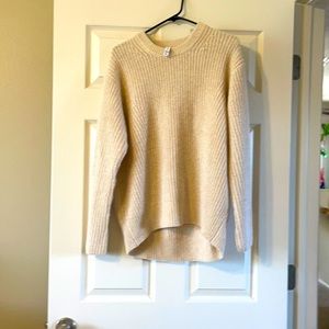 Tan sweater Athleta